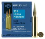 PPU PPM338 Match 240 Grain 338 Lapua Magnum 10 Rounds Solid Copper - Prvi Partizan
