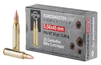 PPU Rangemaster Brass 5.56NATO 55-Grain 1000-Rounds FMJBT Bulk - Prvi Partizan
