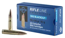 PPU Standard Rifle Ammo .300 AAC Blackout / 7.62 X 35 125GR FMJ - Prvi Partizan