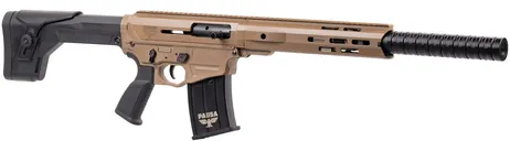 Panzer Arms AR12 G5 Flat Dark Earth 12 GA 18.5 Barrel 5-Rounds Short Handguard - PW Arms