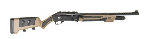 Panzer Arms FS1 Pro Flat Dark Earth / Black 12 GA-3 20 Barrel 4-Rounds - PW ARMS INC