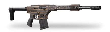Panzer Arms MAG12 Bronze / Black US Flag 12 GA 19.75 Barrel 5-Rounds - Panzer Arms