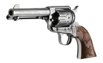 Pietta Cowpoke Nickel .45 Colt 4.75 Barrel 6-Rounds - EMF Company