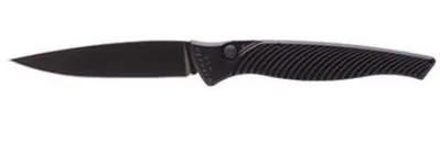 Piranha DNA Automatic Knife 3.25 Drop Point Plain Blade - Piranha Knives
