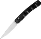 Piranha Virus Automatic Knife 3.25 Drop Point Plain Blade - Piranha Knives