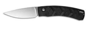 Piranha X Automatic 3.3 Drop Point Plain Blade - Piranha Knives