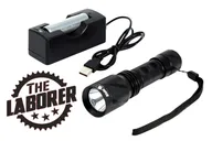 Predator Tactics The Laborer Flashlight 890 Lumens with Battery Recharger - Predator Tactics