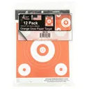 Pro-Shot Products Bullseye Target Orange / White 6 12-Pack - Pro-Shot