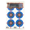 Pro-Shot Products Splatter Shot Multi-Bullseye 12x18 8-Pack - Pro-Shot