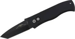 ProTech Knives CQC7 Automatic Knife - 3.25 Plain Black Tanto Blade - Protech Knives
