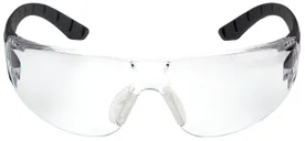 Pyramex Endeavor Glasses Black / Grey Clear Anti-Fog Lens - Pyramex