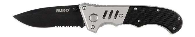 Ruko Knives Tactical Folding Knife 3.5 420 Stainless Blade Pakkawood - Ruko