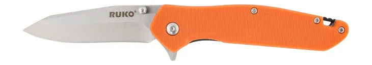 Ruko Knives Tactical Orange 3.25 Folding 420A Blade - Ruko