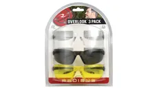 Radians Overlook Combo Clear  Clear  Amber Lens with UVA  UVB Protection - Radians