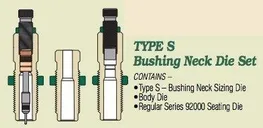 Redding Reloading Type S Bushing Neck Die Set 6mm - Redding