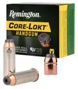 Remington Core-Lokt Handgun Brass 10mm 200 Grain 20-Rounds JHP - Remington
