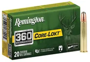 Remington Core-Lokt Brass .360 Buckhammer 180 Grain 20-Rounds SPCL - Remington