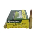 Remington Core-Lokt Brass .308 Win 180Gr 20-Rounds Core-Lokt Pointed Soft Point - Remington