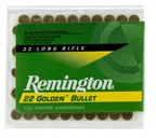 Remington Golden Bullet Brass .22 LR 40-Grain 100-Rounds PLRN - Remington
