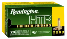 Remington HTP Brass .38 Special 110-Grain 20-Rounds SJHP - Remington