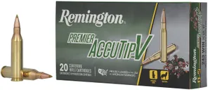 Remington Premier AccuTip-V .243 Win 75 Grain 20-Rounds AccuTip-V - Remington