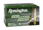 Remington Premier Match Brass .224 Valkyrie 90 Grain 20-Rounds BTHP - Remington