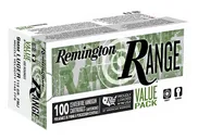 Remington Range 9mm 115 Grain 100-Rounds FMJ - Remington