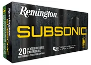 Remington Subsonic .360 Buckhammer 250 Grain 20-Rounds Bonded Hollow Point - Remington