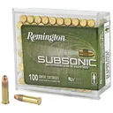 Remington Subsonic Rimfire .22 LR 40 Grain 100-Rounds CPHP - Remington
