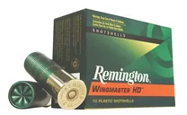 REMINGTON AMMUNITION WINGMASTER HD 12GA 2.75-INCH 1-1/4OZ #4 SHOT 10 ROUNDS PER BOX - Remington