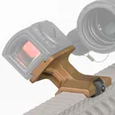 Reptilia DOT Mount Offset Flat Dark Earth Fits Aimpoint ACRO and MPS - Reptilia