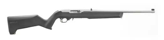 Ruger 10/22 Carbine Black / Stainless .22 LR 18.5 Barrel 10-Rounds w/ Magpul MOE X-22 Stock - Ruger