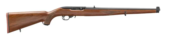 Ruger 10/22 Mannlicher Walnut .22 LR 18.5 Barrel 10-Rounds - Ruger