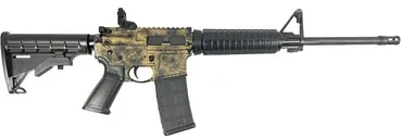 Ruger AR-556 Marble Distressed 5.56 / .223 Rem 16 Barrel 30-Rounds A2 Front Sight - Ruger