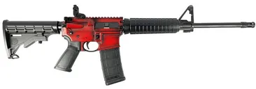 Ruger AR-556 Red Distressed 5.56 / .223 Rem 16 Barrel 30-Rounds A2 Sights - Ruger