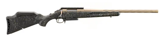 Ruger American Gen 2 Prairie Black Splatter / Bronze 7mm PRC 24 Barrel 3-Rounds - Ruger