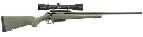 Ruger American Predator Moss Green 6.5 Creedmoor 22 Barrel 3-Rounds Vortex Crossfire II 4-12x44 Scope - Ruger