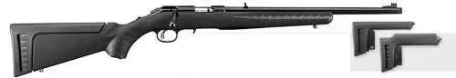Ruger American Rimfire Black 17 HMR 18-inch 9Rd - Ruger