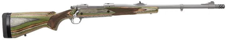 Ruger Guide Gun Matte Stainless / Green Mountain Laminate .416 RUG 20 Barrel 3-Rounds - Ruger