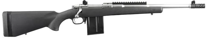 Ruger Scout Stainless .308 Win 16.1 Barrel 10-Rounds - Ruger