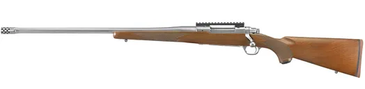 Ruger Hawkeye Hunter Stainless / Walnut .300 Win 24 Barrel 3-Rounds Left Hand - Ruger