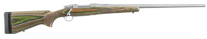 Ruger Hawkeye Predator Green Mountain Laminate / Stainless 6.5 Creedmoor 24 Barrel 4-Rounds - Ruger