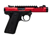 Ruger Mark IV 22/45 Lite Red .22 LR 4.4 Threaded Barrel 10-Rounds - Ruger