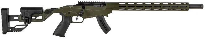 Ruger Precision Rimfire OD Green .22 LR 18 Barrel 15-Rounds M-LOK Slots - Ruger