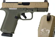 Ruger RXM Gunsite OD Green / Flat Dark Earth 9mm 4 Barrel 15-Rounds OR - Ruger