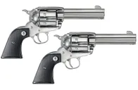 Ruger SASS Vaquero Set Stainless .357 Mag / .38 SPL 4.6 Barrel 6-Rounds - Ruger