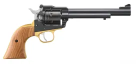 Ruger Super Wrangler Walnut / Brass .22 LR / .22 Mag 6.5 Barrel 6-Rounds - Ruger