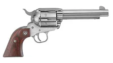 Ruger Vaquero Stainless .357 Mag / .38 SPL 5.5 Barrel 6-Rounds Fixed Sights - Ruger