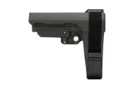 SB Tactical SBA3 Stealth Grey Pistol Brace 5-Position - SB Tactical