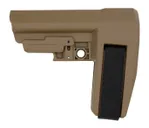 SB Tactical SBA6 Brace Flat Dark Earth 5 Position Adjustable Brace for AR Carbine Extension - SB Tactical